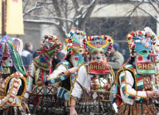 Kukeri Carnival kukeri yambol festival tours bulgaria
